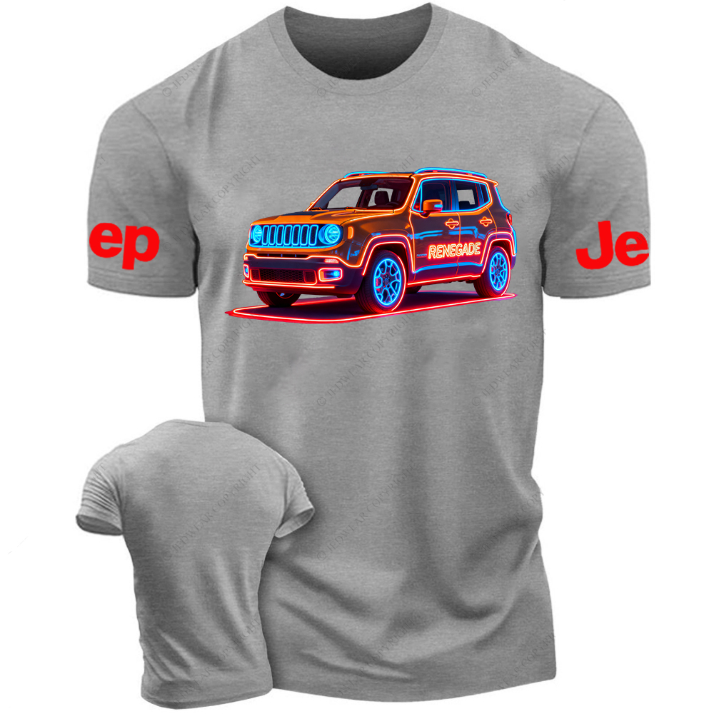 Colorful Neon Lines Off-Road Renegade Jp T-Shirt