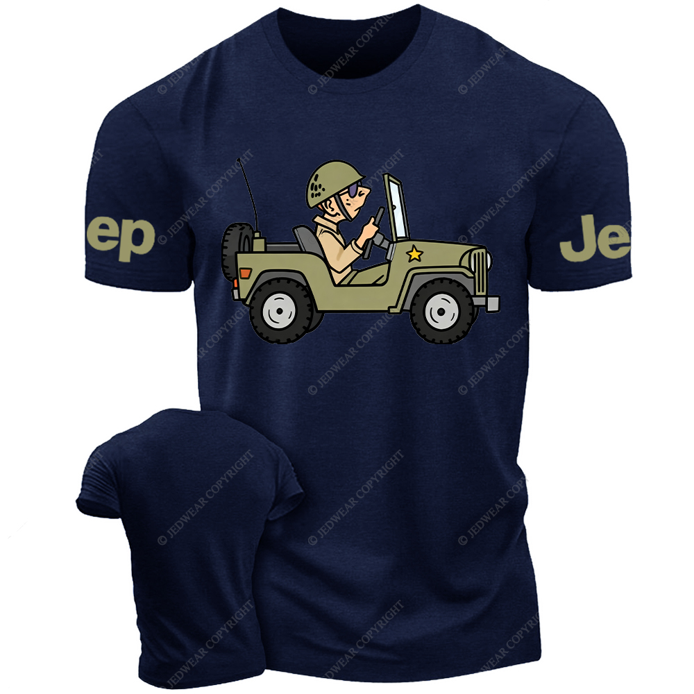 Cartoon Funny Willys Jp T-Shirt