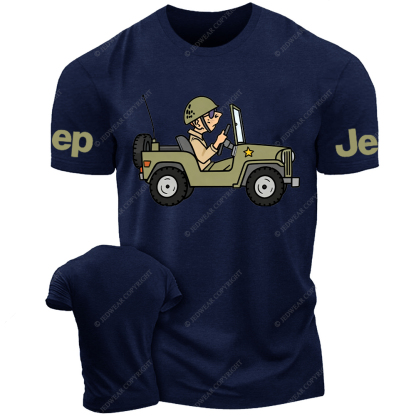 Cartoon Funny Willys Jp T-Shirt