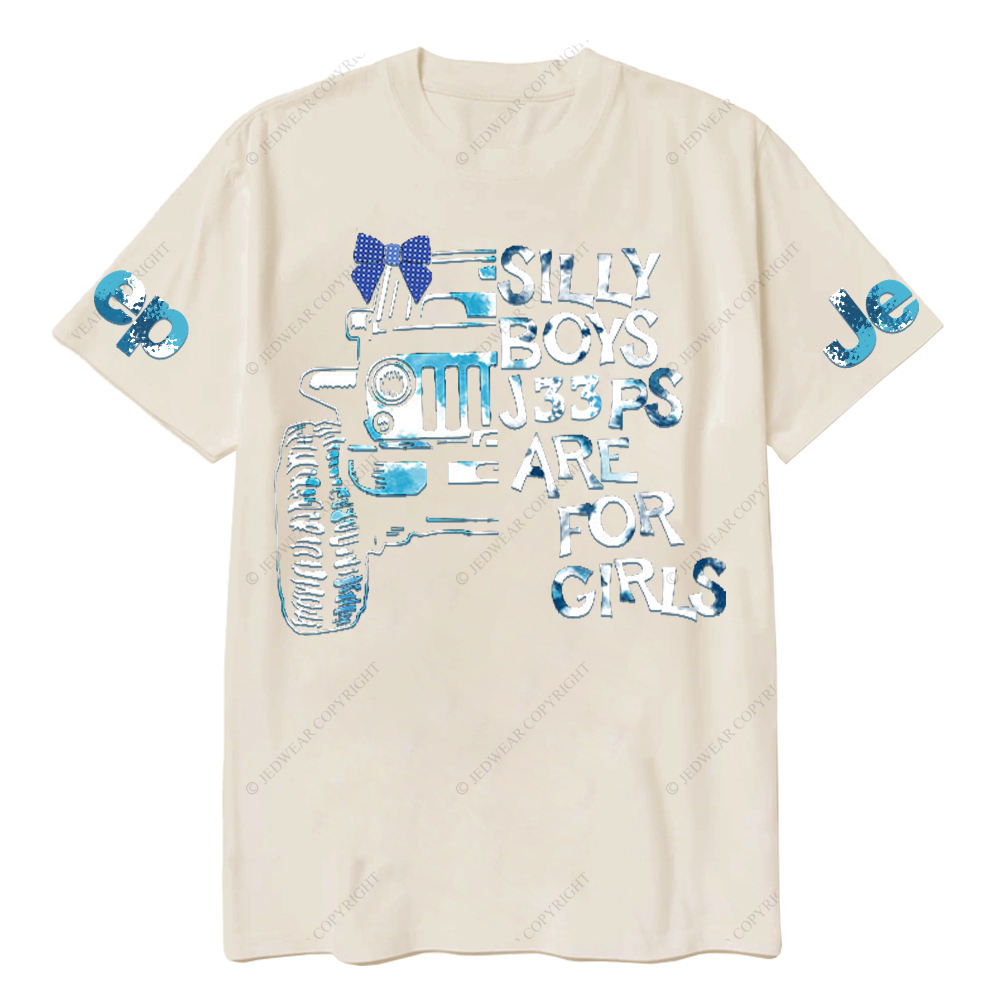 Silly Boys Cars Are For Girls Jp T-Shirt