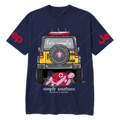  Simply Southern Turtle Tracker Lifeguard Patrol  Rider Jp T-Shirt
