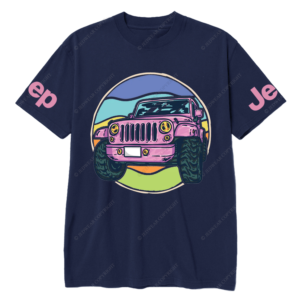 Pink Off-Road Adventure Vehicle Jp T-Shirt