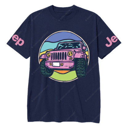 Pink Off-Road Adventure Vehicle Jp T-Shirt