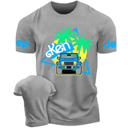 Off-Road Adventure Blue Vehicle Ken Jp T-Shirt 