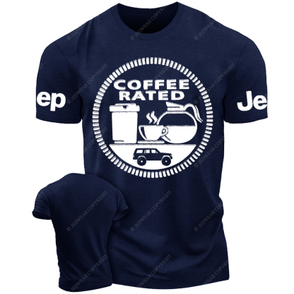 Coffee Rated 4x4 Offroad Car  Jp T-Shirt 