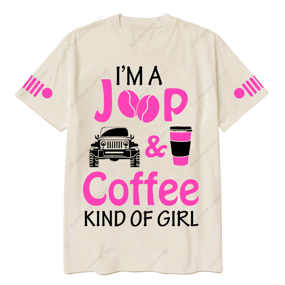 I’m A Car And Coffee Kind Of Girl Jp T-Shirt