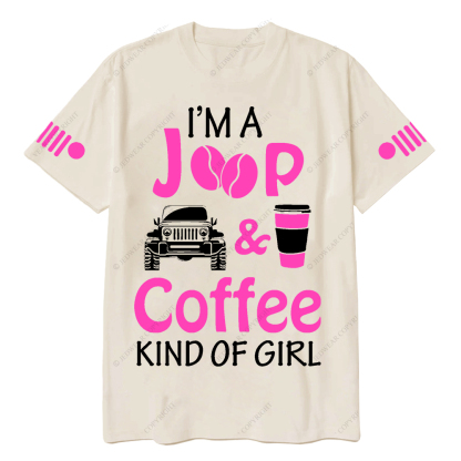 I’m A Car And Coffee Kind Of Girl Jp T-Shirt