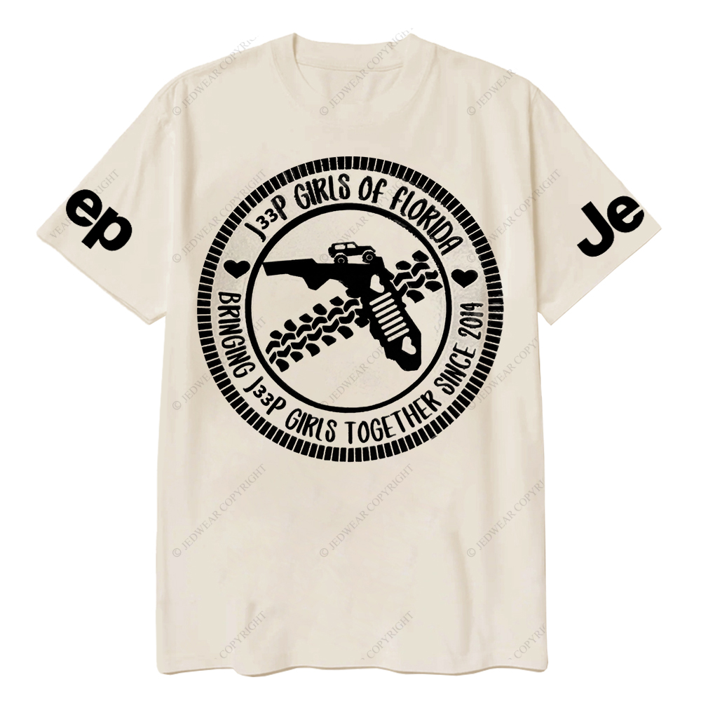 Florida Bringing Car Girls Together Since 2014 Jp T-Shirt 