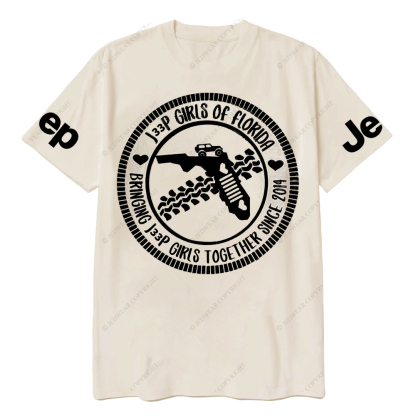 Florida Bringing Car Girls Together Since 2014 Jp T-Shirt 