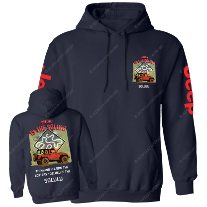 Delulu Is the Solulu Jp Casual Hoodie