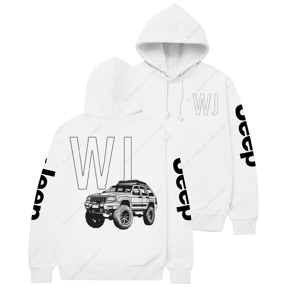 WJ Off-Road Adventure Vehicle Jp Casual Hoodie
