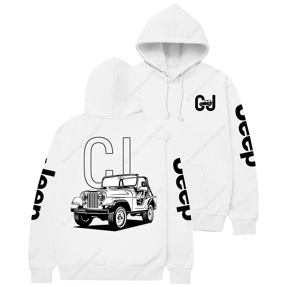 CJ  Offroad Art Jp Casual Hoodie