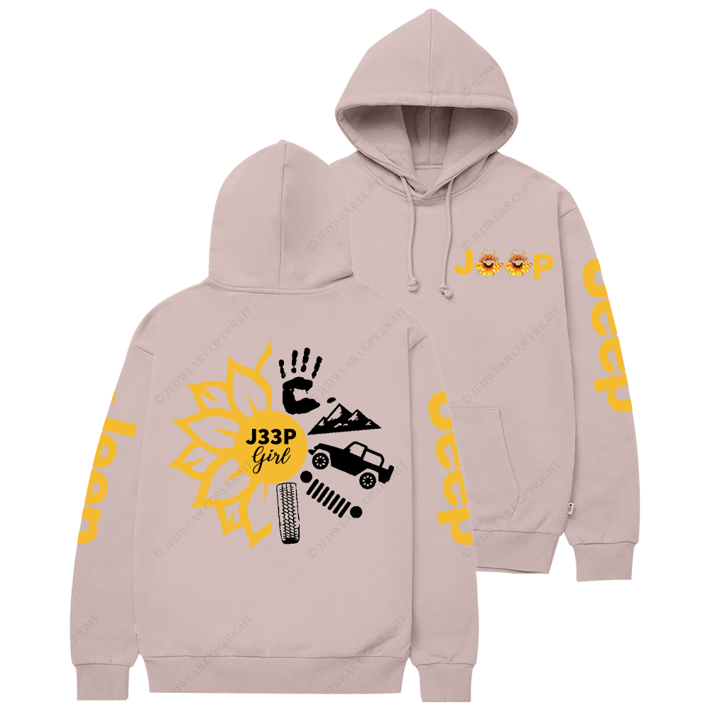 Sunflower Girl Jp Casual Hoodie