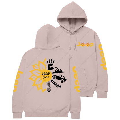 Sunflower Girl Jp Casual Hoodie