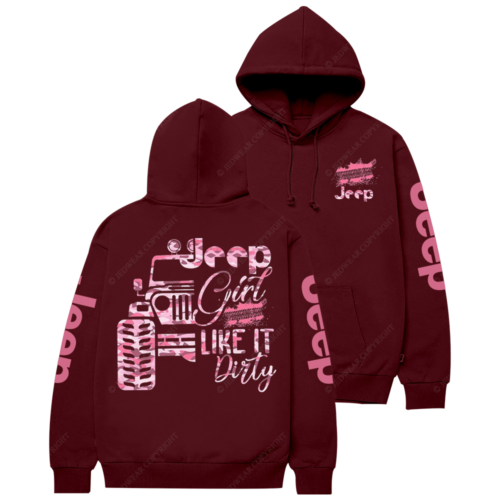 Girl Like It Dirty Tires Jp Casual Hoodie