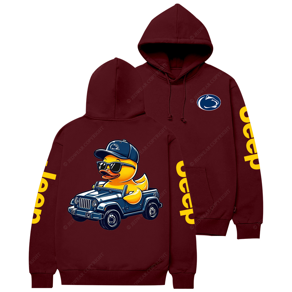 Penn State University Duck Jp Casual Hoodie