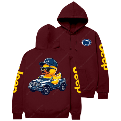 Penn State University Duck Jp Casual Hoodie