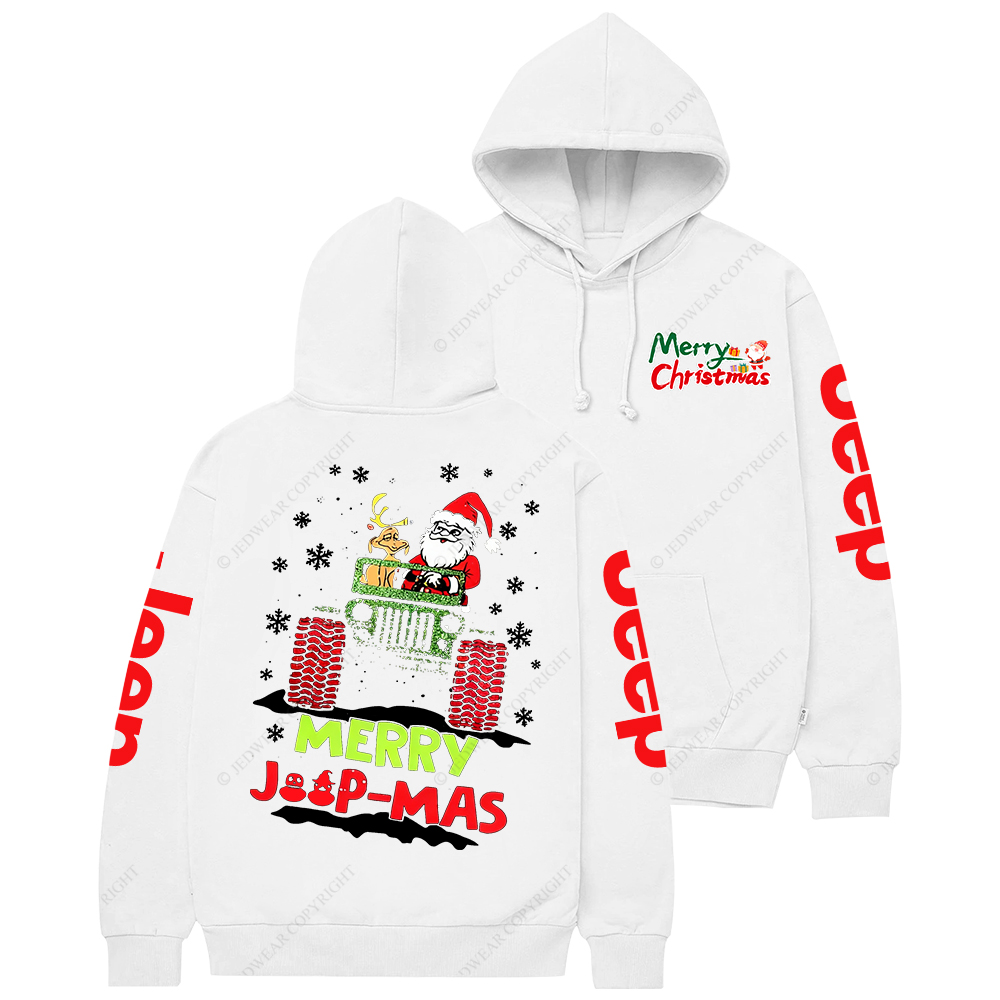 Merry Christmas Santa Claus Driving Jp Casual Hoodie