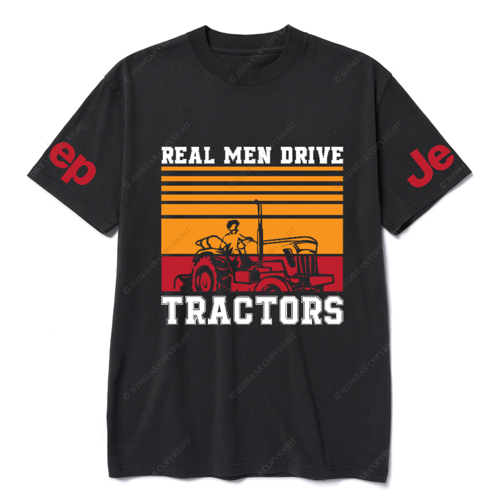 Real Men Drive Tractors JP T-Shirt