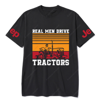 Real Men Drive Tractors JP T-Shirt