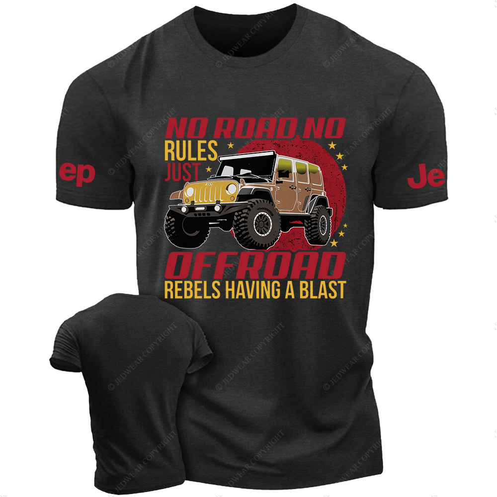 NO Road No Rules Just Off-Road  JP T-Shirt