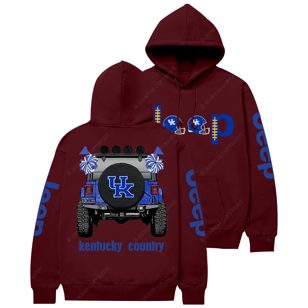 Kentucky Wildcat Country Jp Casual Hoodie
