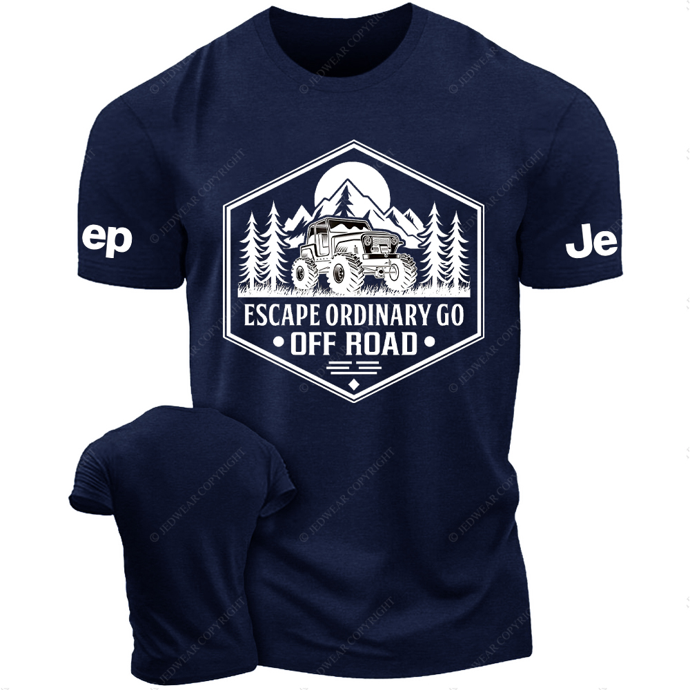 Escape Ordinary Go Off-Road Mountain Tree JP T-Shirt