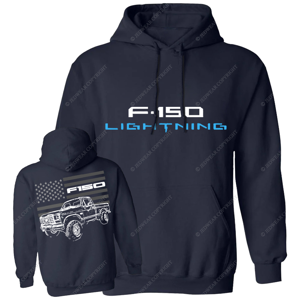 1986 F150 Lariat Vintage Pickup Truck  FJ Casual Hoodie