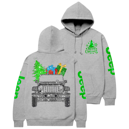 Merry Christmas Bling Jp Casual Hoodie