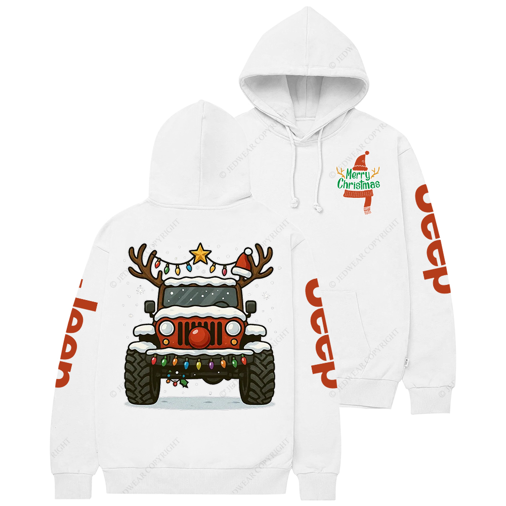 Off-Road Merry Christmas Jp Casual Hoodie