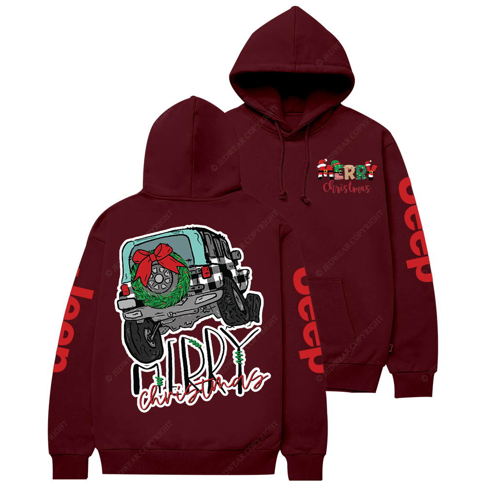 Merry Christmas Jp Casual Hoodie