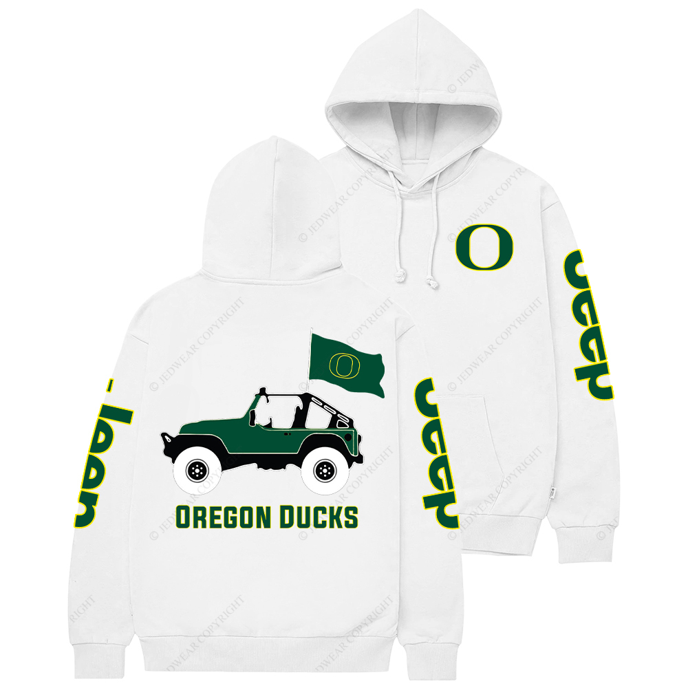Oregon Ducks Football Jp Casual Hoodie