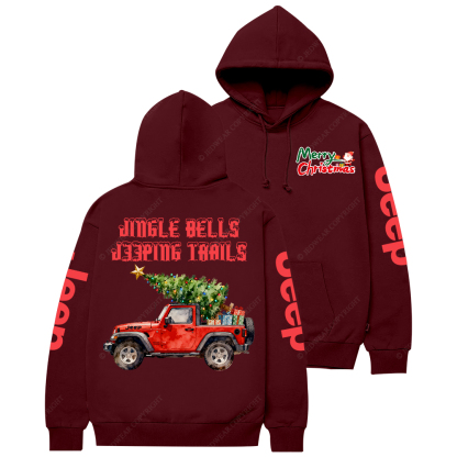 Jingle Bells J33ping Trail Jp Casual Hoodie