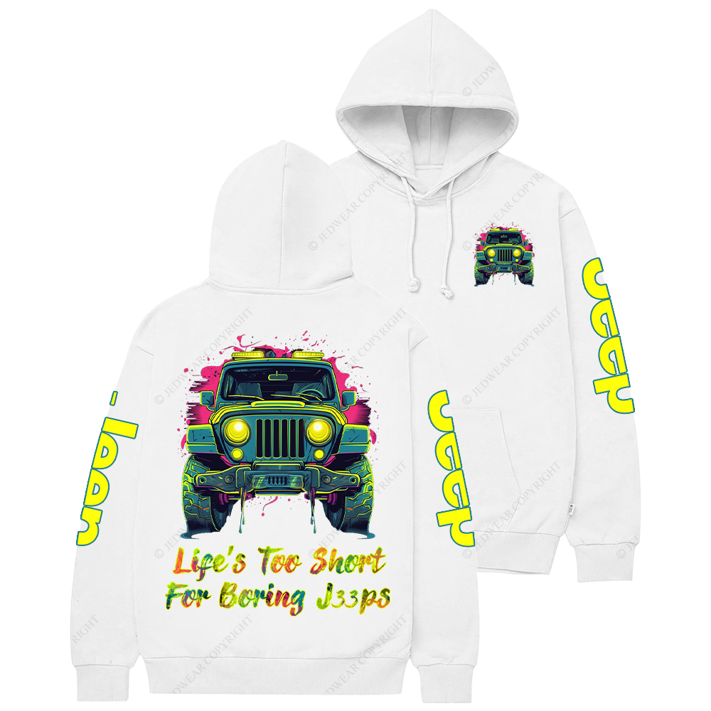 Colored Brush Graffiti Jp Casual Hoodie