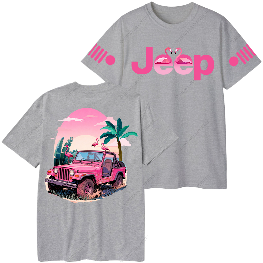 Pink Swan Flamingo Jp T-Shirt