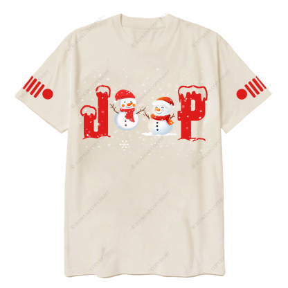 Merry Christmas Snowman Jp T-Shirt