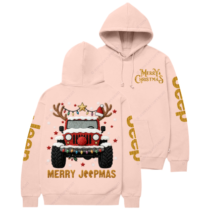 Yarn Merry Christmas Jp Casual Hoodie