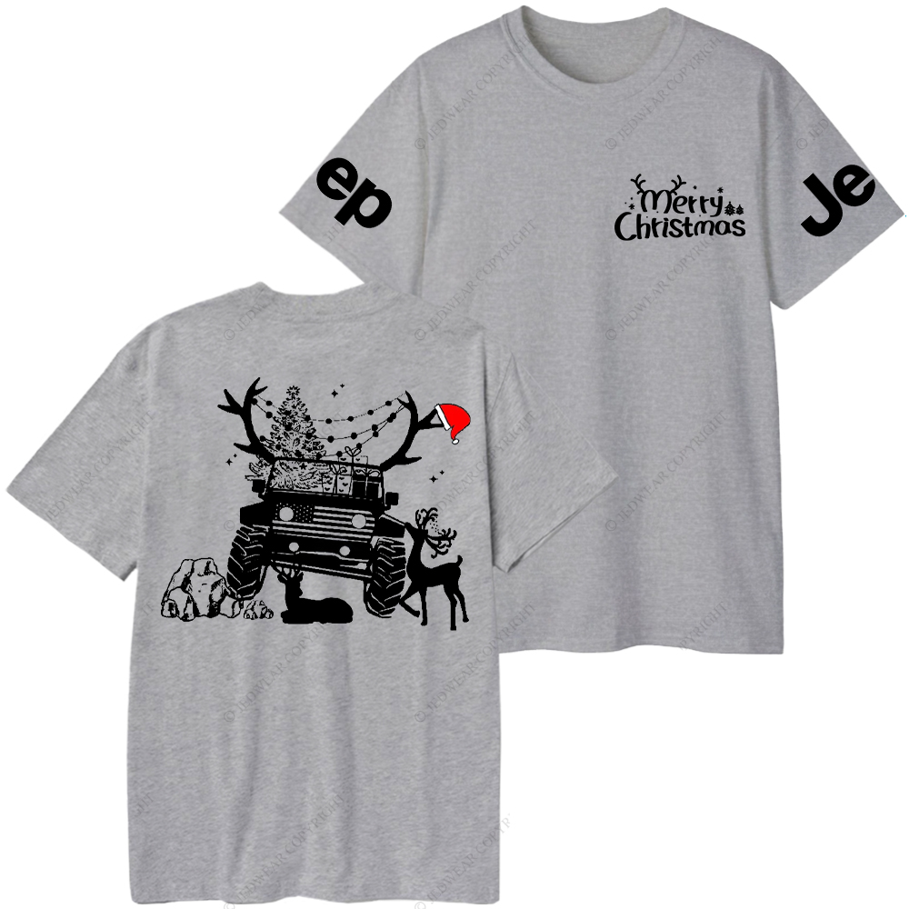 Christmas American Off Road 4x4 Car Jp T-Shirt