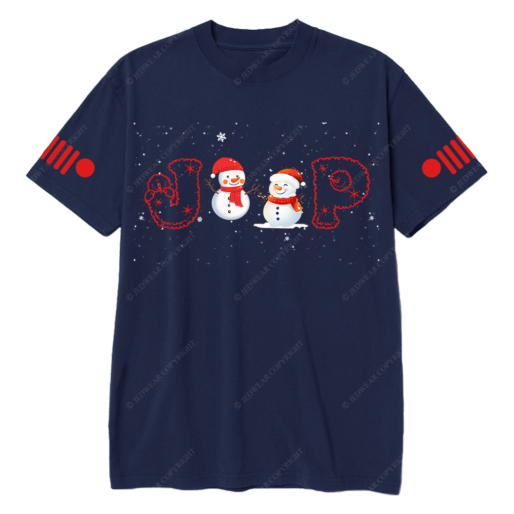 Merry Christmas Snowman Jp T-Shirt