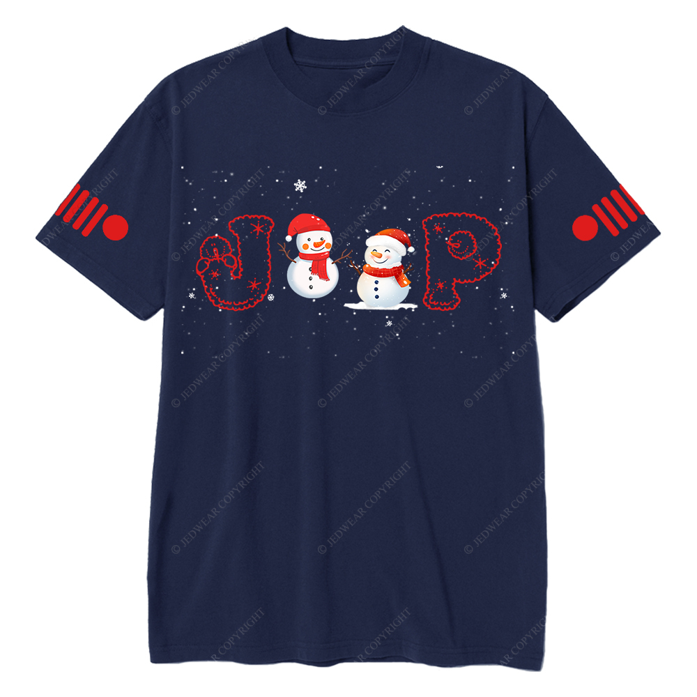 Merry Christmas Snowman Jp T-Shirt