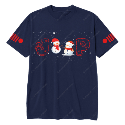 Merry Christmas Snowman Jp T-Shirt