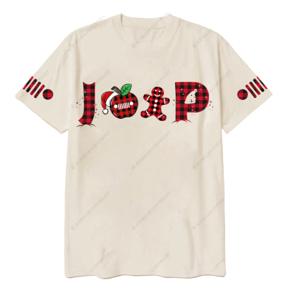 Merry Christmas Apple Gingerbread Man Jp T-Shirt