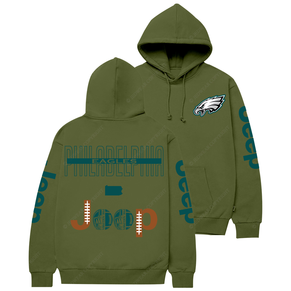 Philadelphia Eagles Football Jp Casual Hoodie