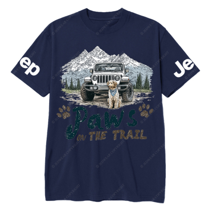 Paws On The Trail Jp T-Shirt