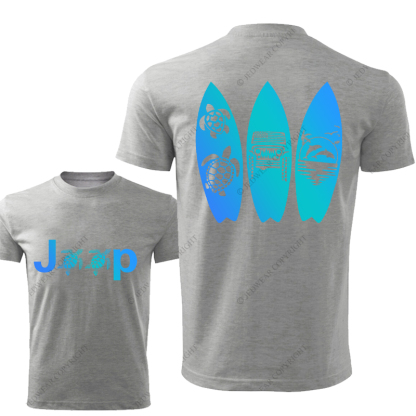 Beach Turtle Dolphin Jp T-Shirt