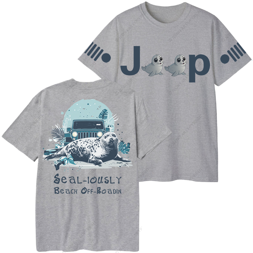 Seal-iously Beach Off-Roadin Jp T-Shirt