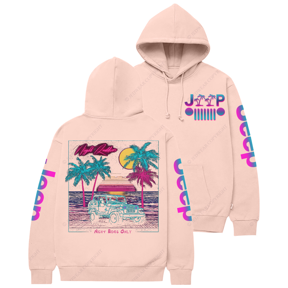 Night Rides Only Jp Casual Hoodie