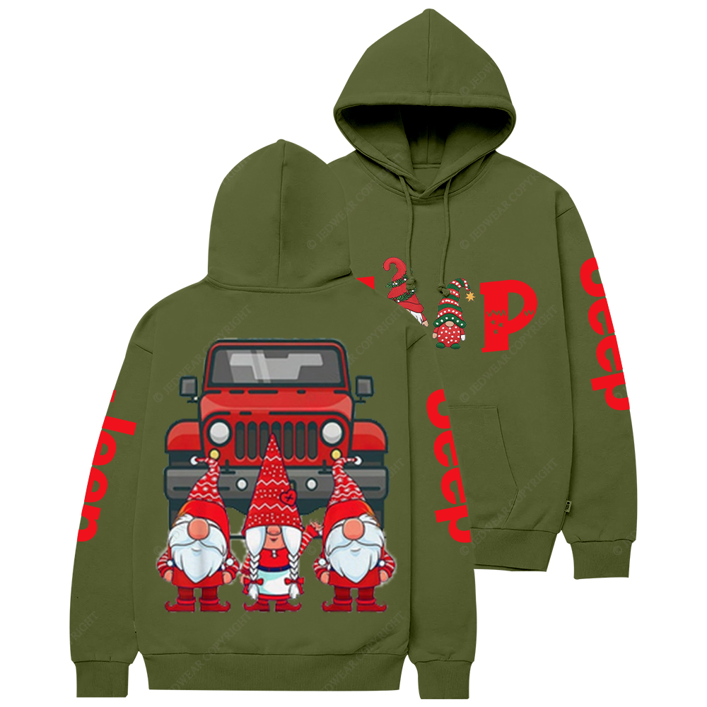 Christmas Gnomes Star Jp Casual Hoodie