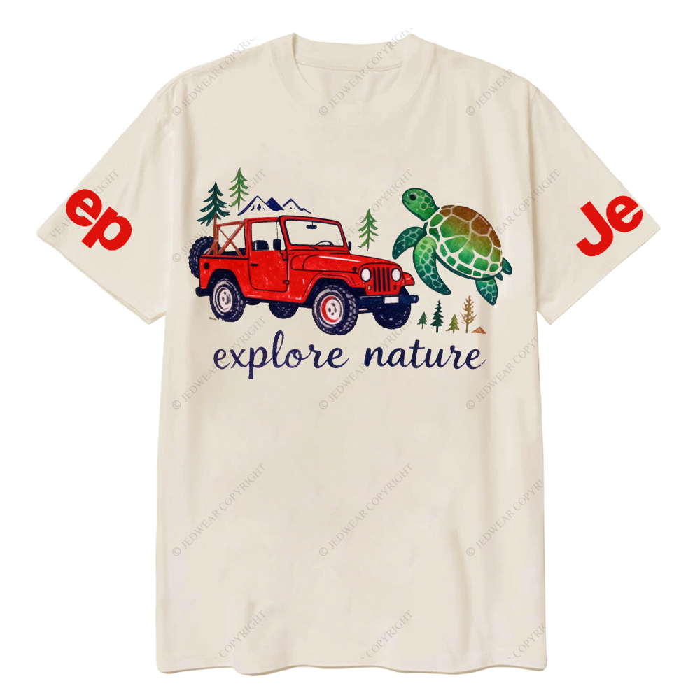 Explore Nature Turtle Ocean Jp T-Shirt