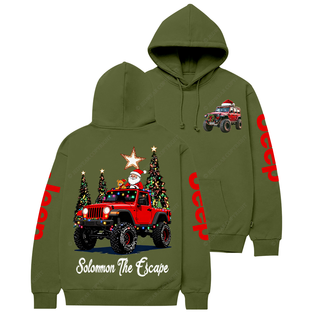 Solommon The Escape Merry Christmas Jp Casual Hoodie